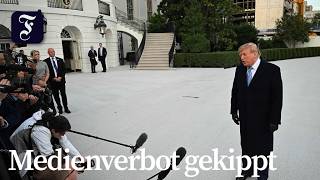 Gericht stoppt Trumps Mediensperre für das Weiße Haus