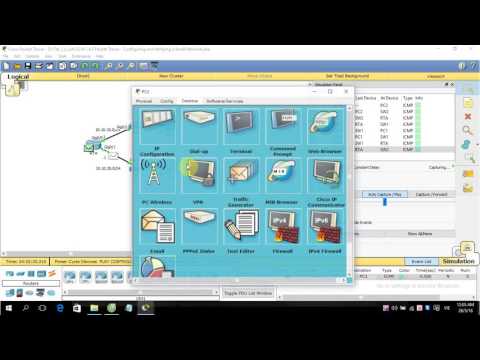 [CCNA S2] 4.1.4.5 Packet Tracer - Configuring and Verifying a Small Network
