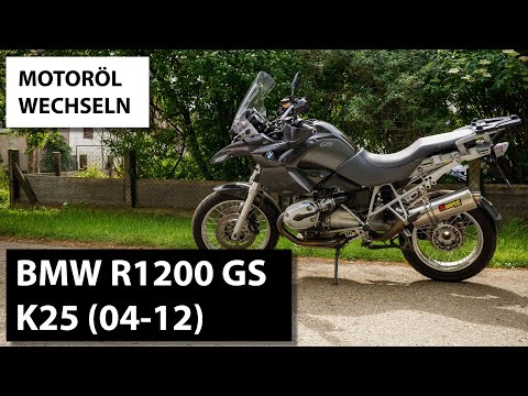 Motorölwechsel bei der BMW R1200 GS K25 - So kannst du ihn selbst machen.