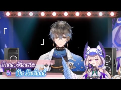 Enna and Ike singing together at Higurashi Fan Concert [ Why, or Why not ] [ NIJISANJI EN ]