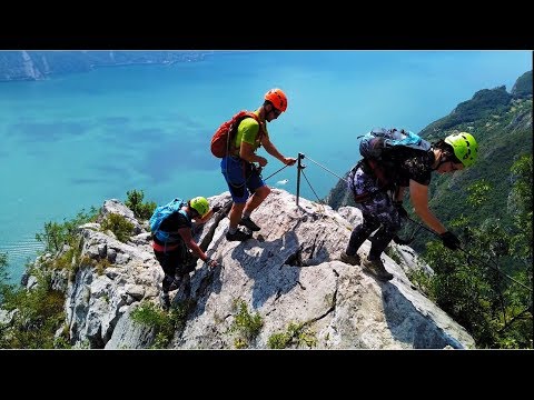 Climbing the Via Ferrata Cima Capi - Lake Garda, Italy - June 2019
