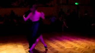 TANGO - DANIEL BOUJON Y TAMARA DIAZ - EXHIBICION DE TANGO EN SALON CANNING - MILONGA PARAKULTURAL