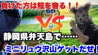 【ポケモンGO】ミニリュウ沢山捕まえる勝負！！負けたら鰻を奢る！静岡県弁天島でミニリュウ沢山ゲットだぜ！！第2話～#ポケモンgo