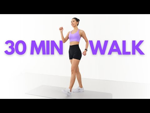 Walking Weight Loss🔥 30 Min Walking Workout - No Jumping, No Squat, No Lunge