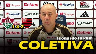 COLETIVA QUENTE! Leonardo Jardim comenta Flamengo 2x1 Fluminense!