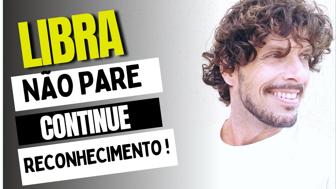 LIBRA ♎️ NÃO PARE O QUE VOCÊ ESTÁ FAZENDO. VOCÊ SERÁ RECONHECIDO ! TAROT TERAPÊUTICO