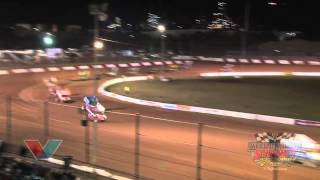 preview picture of video 'Valvoline, City Of Parramatta Classic, Sprintcar A-Main, 13th October 2012'