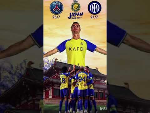 Saudi side Al Nassr in Osaka on July 25 and J-League club Cerezo Osaka two days later.