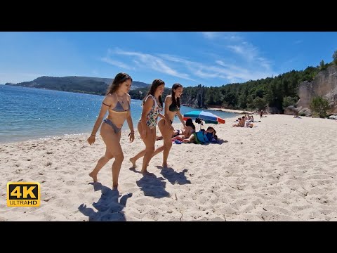 4K Vibe Beach Walk In Praia de Albarquel, Setubal, Portugal 2022
