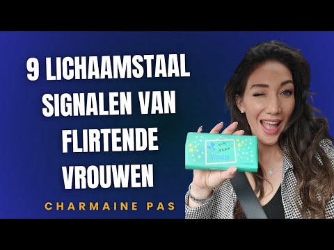 9 lichaamstaal signalen van flirtende vrouwen (Die elke man moet weten!)