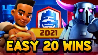 I GOT 20 WINS WITH PEKKA RAM RIDER IN CLASH ROYALE! - Deck Guide by Jax