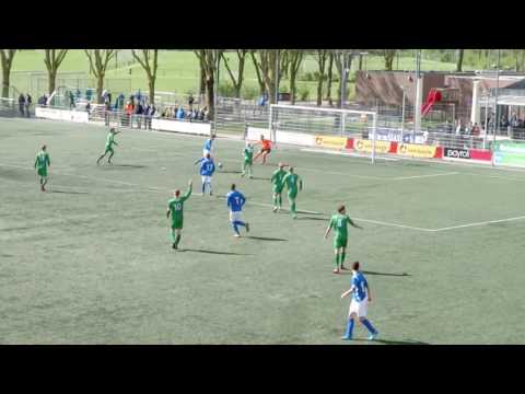 Doelpunt Jelmer Goedhart - RKHVV-Hollandia (1-1)