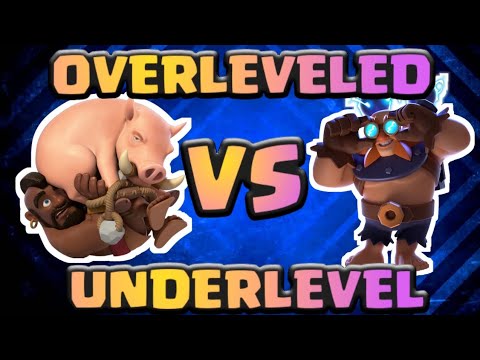 Over level Opponent VS Under level Hog Cycle
