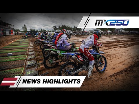 News Highlights EMX250 Race 2 | 2025 MXGP of Latvia