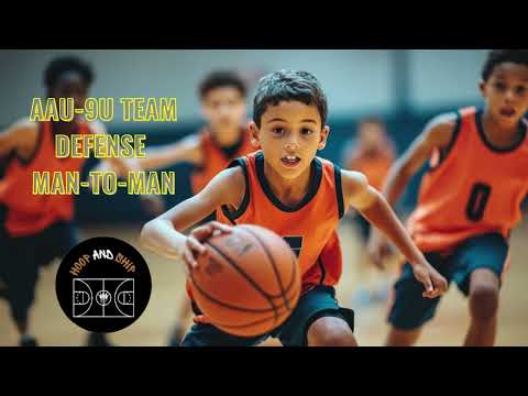 9U Basketball Team Plays Great Man-to-Man Defense - Hoop & Ship Film Breakdown