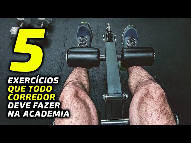 5 EXERCÍCIOS que TODO CORREDOR DEVE fazer NA ACADEMIA ft. Pedro Bianhetti