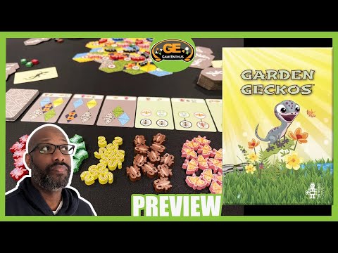 Garden Geckos Preview - eating bugs with a gecko is easy