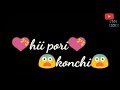 Hi Pori Konachi ️ ️ WhatsApp Status