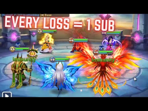 I MADE A DEAL WITH CHAT┃Summoners War G3 SIEGE