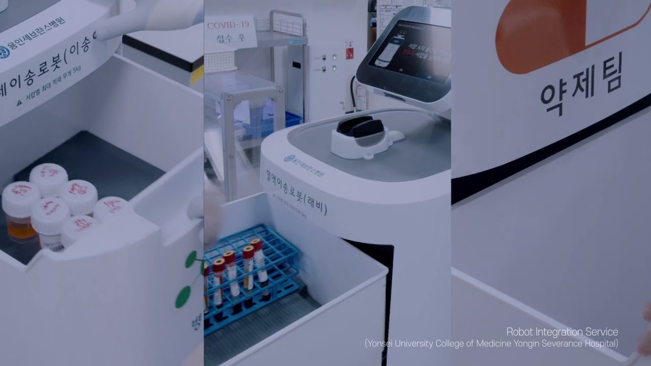 Hyundai ElevatorㅣNew Vertical Mobility - Robot Interworking #MIRI #Service