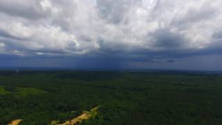 Drone Capturing incoming storm