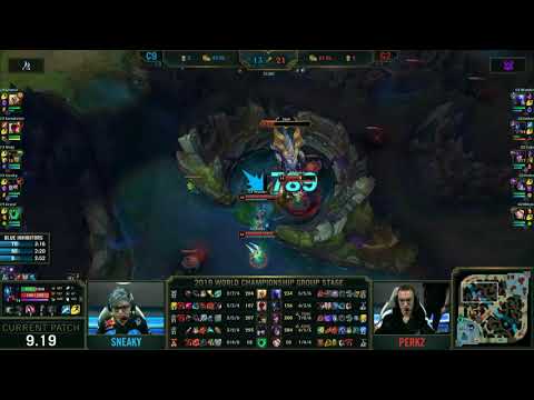 G2 Perkz dancing while teammate killing Baron vs C9