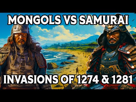 Mongol Invasions of Japan 1274 and 1281 - Full History