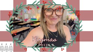 Vlogmas Week 3 | A Week In The Life of A Teacher Mom | SURPRISE! I HAVE DESKS!