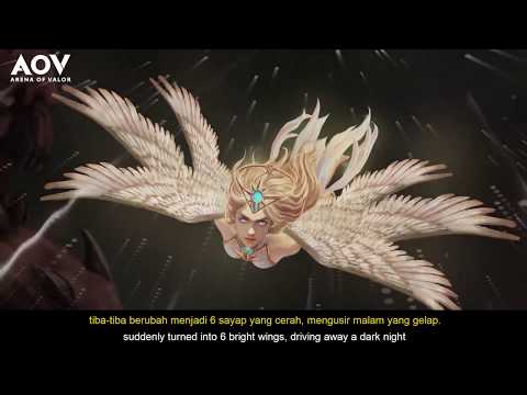 Malaikat 6 sayap??! - Divine Grace Lauriel Cinematic Lore - Garena AOV