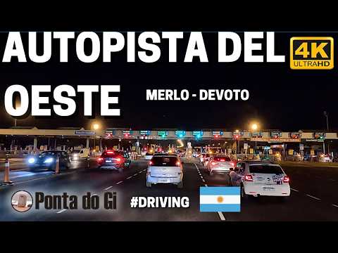 Ruta Completa: Así es ir de Merlo a Devoto en Autopista #driving TOUR 2026 4K BUENOS AIRES ARGENTINA