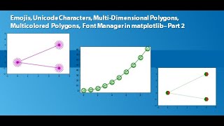 Emojis as markers in matplotlib