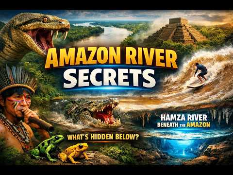 The Amazon’s Hidden River Beneath the Earth 😱