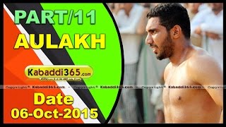 (1) Aulakh (Faridkot) Kabaddi Tournament 6 Oct 2015