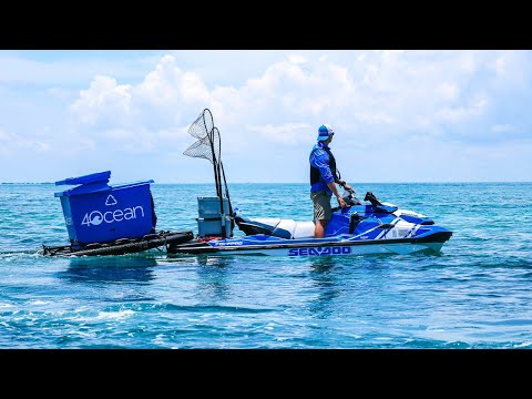 A Mission to Clean the Ocean : Sea-Doo x 4ocean