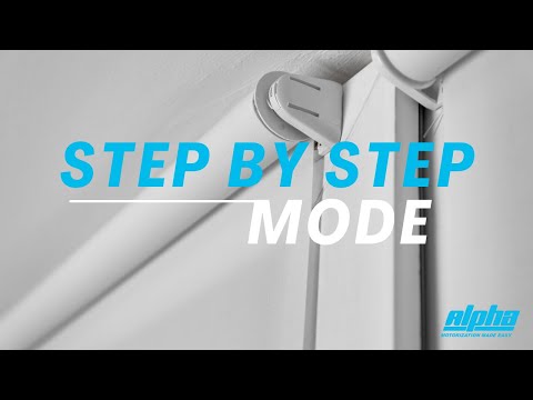 Step by Step Mode | Alpha Tubular Motors