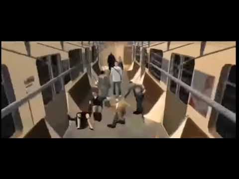 GTA IV Train Crash Epic  MeTrO