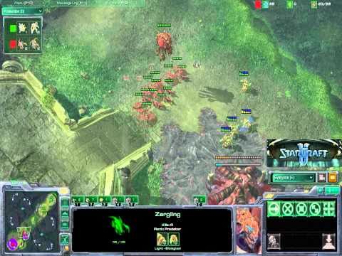 HuK (P) VS mTwDIMAGA (Z) Part 1 Starcraft 2