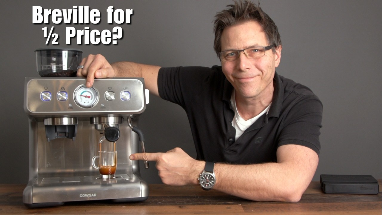 Cowsar Espresso Machine Setup and Test