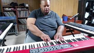 "Love Reborn" (George Duke) ... one more time ... performed by Darius Witherspoon (8/12/17)