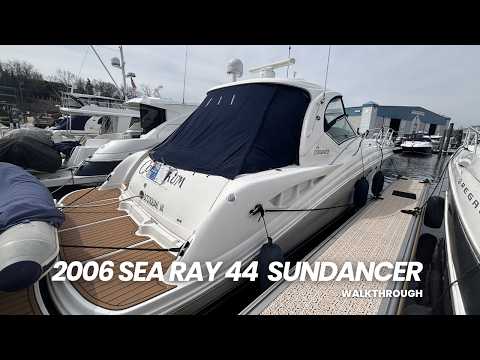 2006 Sea Ray 44 Sundancer Video