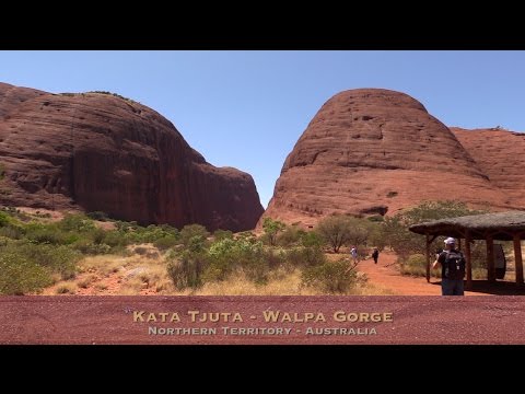 Uluru Kata Tjuta Walpa Gorge Filmed on Canon XA30