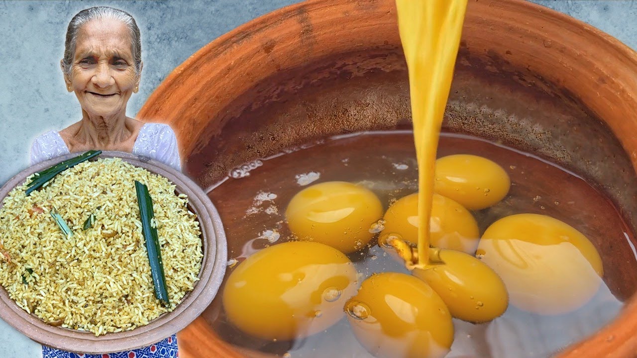 Simple Egg Fried Rice at Home