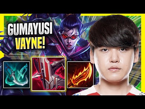 GUMAYUSI WORLD CLASS WITH VAYNE! - T1 Gumayusi Plays Vayne ADC vs Samira! | Preseason 2022