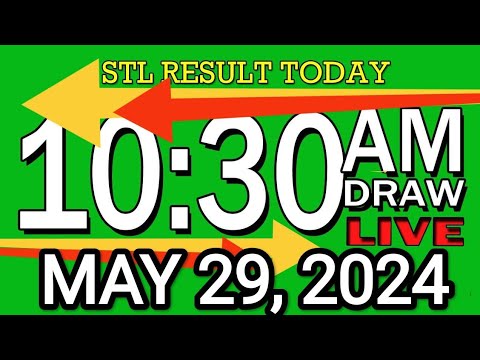 LIVE 10:30AM STL VISAYAS RESULT MAY 29, 2024 #lapu-lapu #mandaue #bohol #cebucity #cebuprov