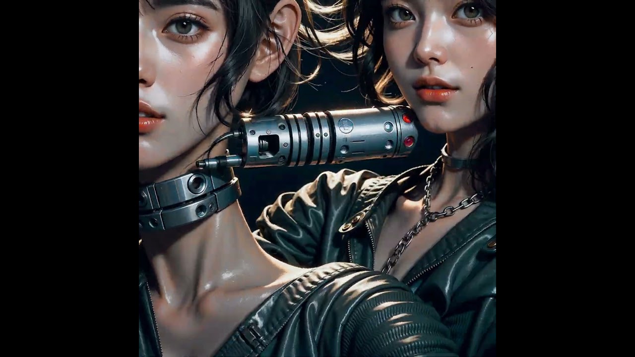 Robot x AI girls created by stable diffusion #shorts #ai #robot #video #art #pleasesubscribe