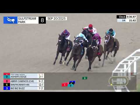 Gulfstream Park Race 8 - September 20, 2025