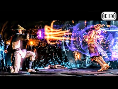 Mortal Kombat - Raiden captured Shinnok into Amulet (Ultra HD 60FPS)(MKX)