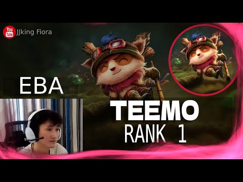 🔴 EBA Trundle vs Darius - Rank 1 Teemo plays Trundle
