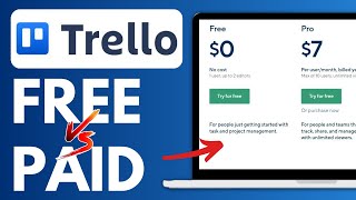 Free Trello Vs Paid Trello | Project Management Software Plan Comparison (2023)