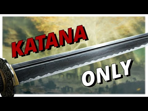 I Beat Elden Ring Only Using Katanas... With A Twist